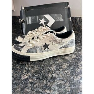 Converse x Tyler The Creator x Footlocker 164533C Black/Beige Mens Size 8 NWB